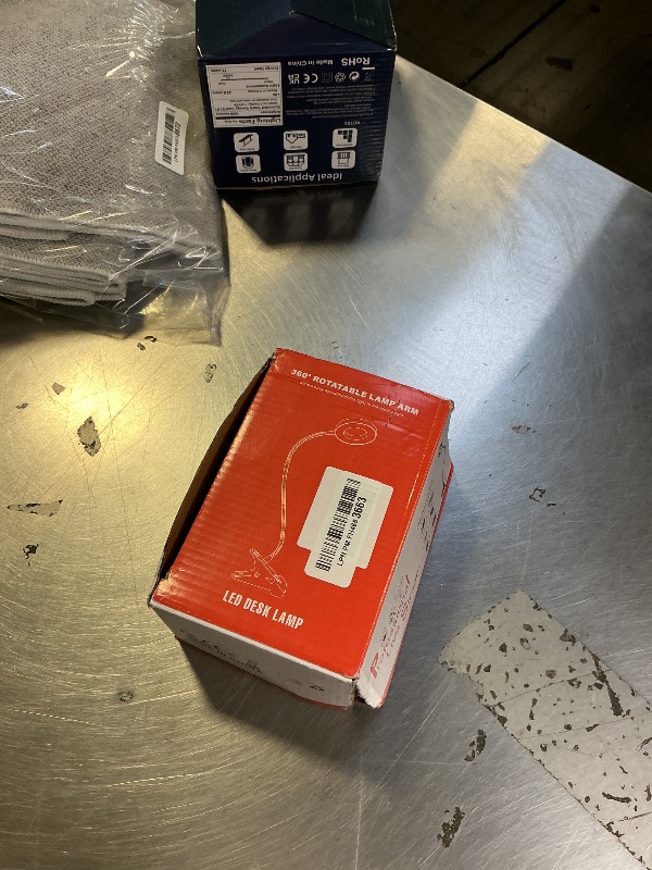 Photo 1 of 10X Magnifying Glass with Light, Clip on Mganifier with Light, 48 LED Desk Magnifying Glass wtih Clamp, 3 Modes Dimmable Magnifying LED Lamps for Bed Work Crafts DIY Repair