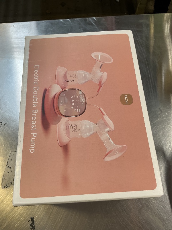 Photo 1 of NCVI Electric Breast Pump 8782, Portable Hospital-Grade Double Pump with 4 Modes & 9 Levels, Anti-Backflow, Rechargeable Quiet Breastfeeding Pump for Efficient Comfortable Use at Home, Work or Travel