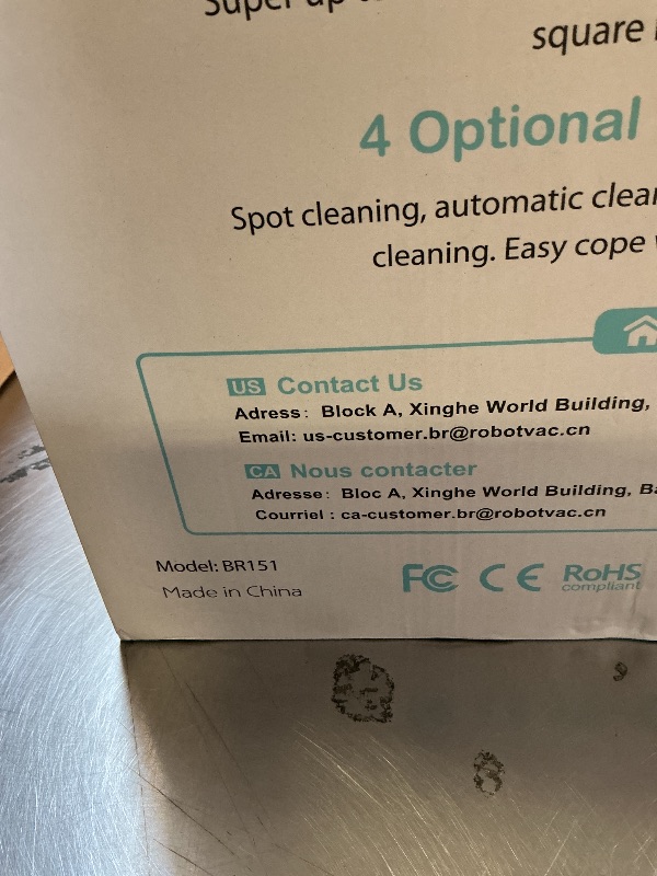 Photo 1 of MAMNV Robot Vacuum and Mop Combo, 2 in 1 Robotic Vacuum Cleaner with Schedule, App/Alexa/Voice Control, Ideal for Hard Floor, Pet Hair, Carpet