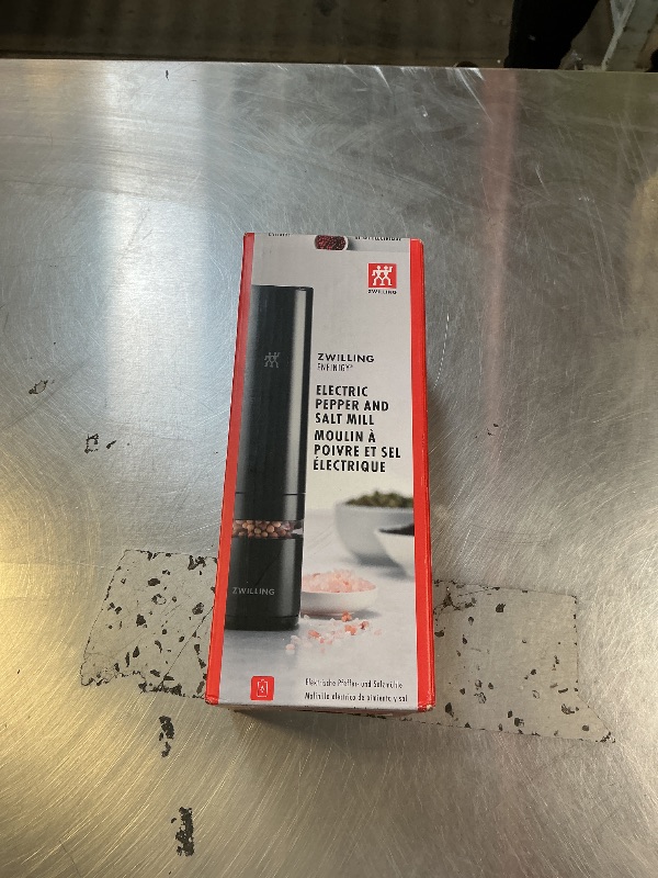 Photo 1 of ZWILLING Enfinigy Electric Salt/Pepper Mill - Black
