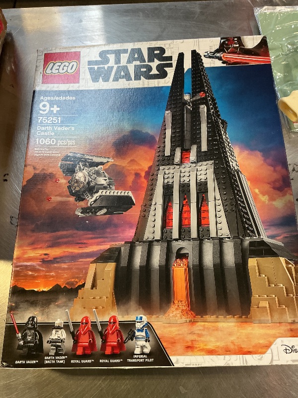 Photo 1 of LEGO Star Wars Darth Vader's Castle 75251 Building Kit Includes TIE Fighter, Darth Vader Minifigures, Bacta Tank and More (1,060 Pieces) - (Amazon Exclusive)