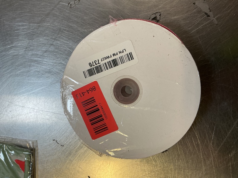 Photo 1 of 1" Wide x 100 Yards Single Face Polyester Satin Ribbon, Satin Ribbon for Crafts, Gift, Hair Bows, Wedding Party Decoration, Bow Making & Other Projects (Pink)