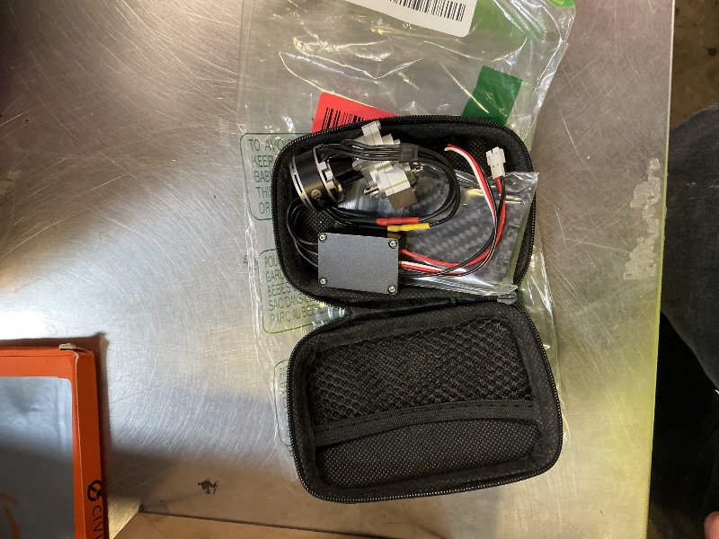 Photo 1 of 2205 2200KV Brushless Outrunner Motor with Mount & Gearbox Transmission and 30A Brushless ESC Electric Speed Controller & Battery Tray for TRX4M 1/18 Remote Control Crawler Upgrade (Silver)