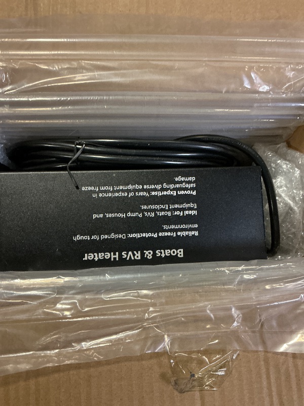 Photo 1 of Binmaton Boat Engine Compartment Heater, 800W Bilge Heater, Freeze Protection for Winter Storage, Waterproof Design, Ideal for Boats Up to 35', RVs, Greenhouses, Well Houses & Campers