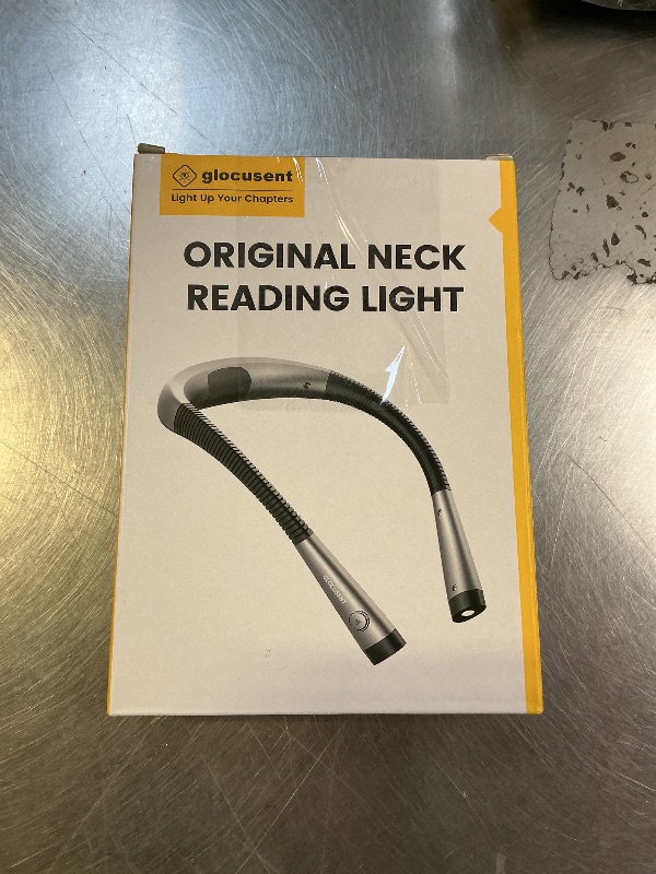 Photo 1 of Glocusent Book Light, 3-Color & 6-Brightness Reading Light, Bendable Neck Light, 80-hr Lasting Rechargeable Book Light, Perfect Reading Lights for Books in Bed, Knitting, Repairing, Book Lovers Gifts