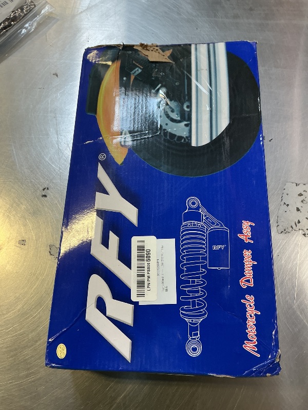 Photo 1 of **INCOMPLETE** Hegeiis 360mm 14.17 inch 7mm Spring Universal Motorcycle Air Shock Absorber Rear Suspension ATV Quad Scooter Dirt Bike For CBR600 CBR400 CB500 YZF XC EXC XCF Blue