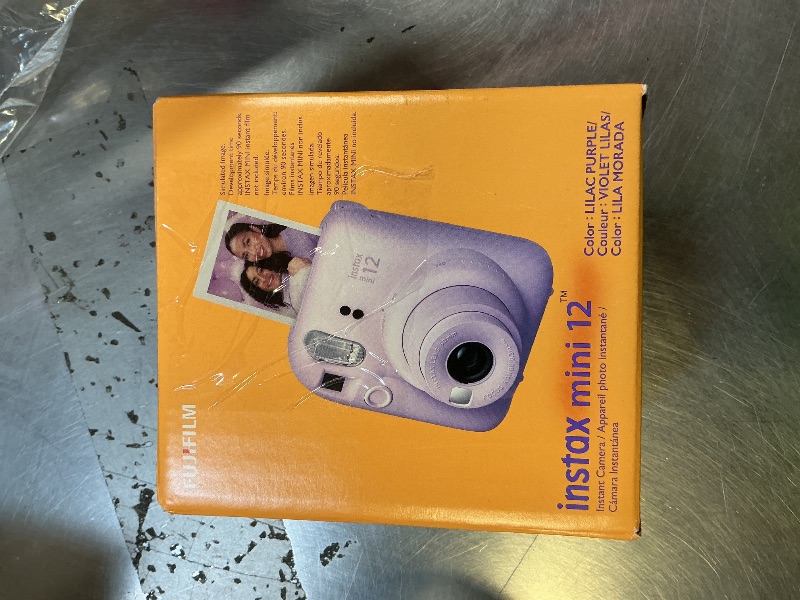 Photo 1 of Fujifilm Instax Mini 12 Instant Camera - Lilac Purple