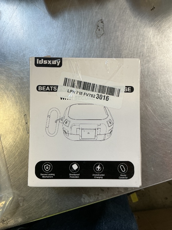 Photo 1 of [Upgrade Secure Lock] for Beats Powerbeats Pro 2 Case Cover, LDSXAY Carbon Fiber Shockproof Protective Cover for Powerbeats Pro 2 2025 with Cleaner Kit & Carabiner (Orange)