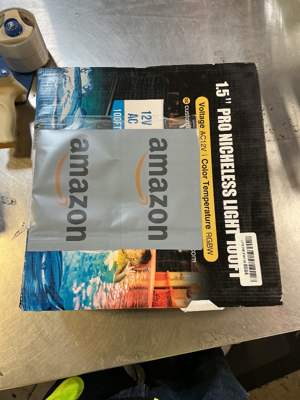 Photo 1 of Generalman Pool Lights for Inground Pool, Direct Replacement for Pentair GloBrite, 1.5 Inch LED Color Inground Pool & Spa Light, IP68 Waterproof, AC12V, 100 ft Cord