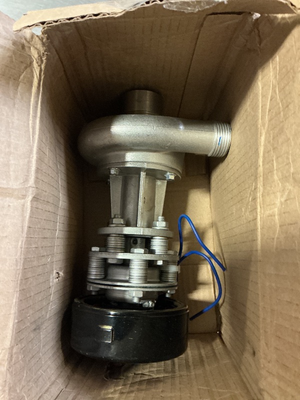 Photo 1 of 110V-220V 1000W Micro Hydroelectric Generator Water Turbine Generator Portable Mini Hydro Power Station with Bearing Micro Hydro Turbine for Outdoor Computer TV Lighting Family Camping