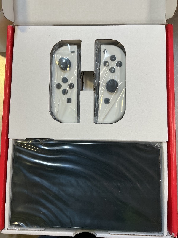 Photo 1 of Nintendo Switch – OLED Model w/White Joy-Con
