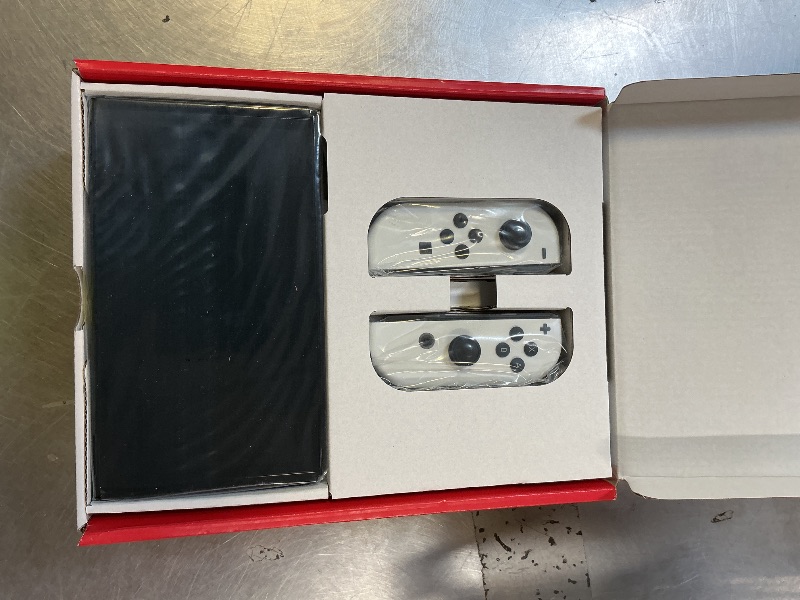 Photo 1 of Nintendo Switch – OLED Model w/White Joy-Con