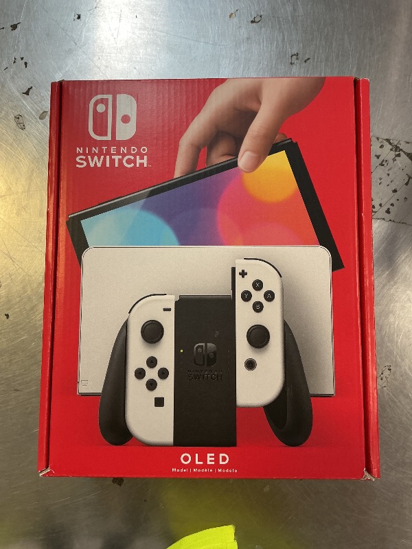 Photo 1 of Nintendo Switch – OLED Model w/White Joy-Con