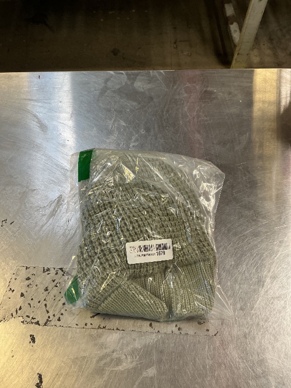 Photo 1 of Spyder Womens Waffle Knit Ribbed Cuff Beanie, Sage, One Size