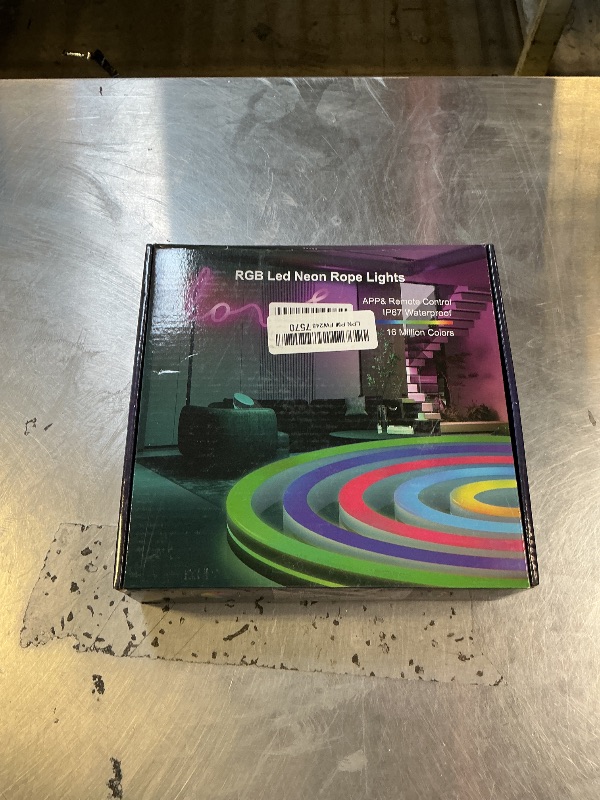 Photo 1 of Samsion 65.6FT 24V Dimmable COB LED Strip Light Waterproof Outdoor Warm White 6000K High Density 320LED/M Bluetooth Flexible LED Tape Light with Remote for Bedroom Cabinets Garden CRI90+ (20M/2roll)