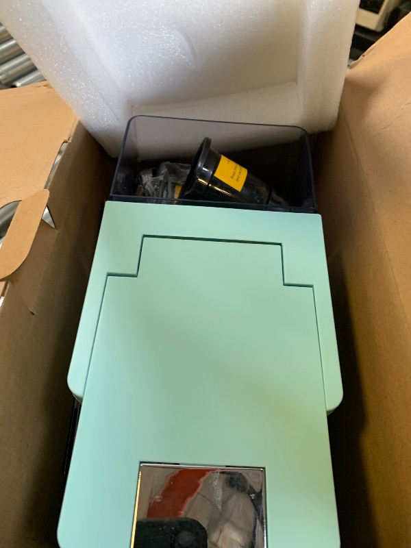 Photo 1 of **HEAVY USE** TWOMEOW K Cup Coffee Maker With Bold Setting, Single Serve Hot & Iced Coffee Maker for K-Cup and Grounds, 52oz Removable Water Tank, 6 to14oz Brew Sizes, Pod Coffee Machine With Reusable Filter, Blue