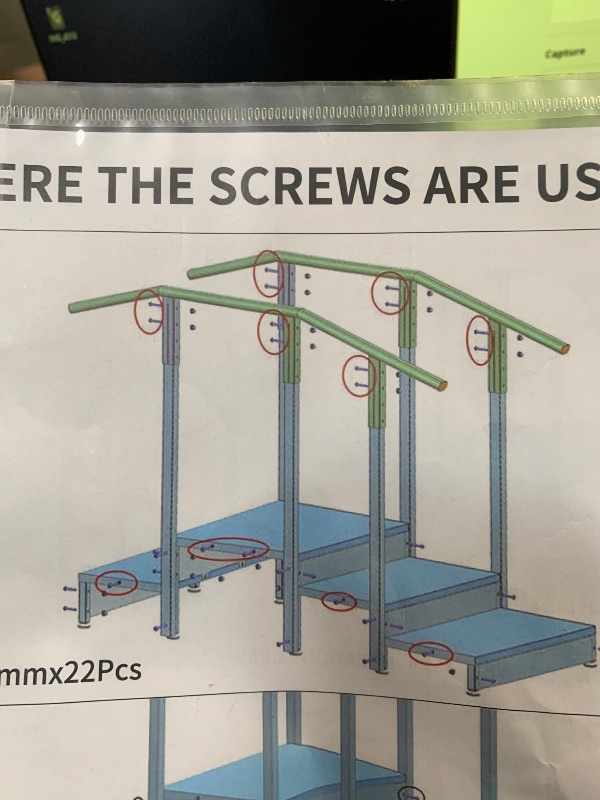 Photo 1 of Adjustable Up & Down Steel Rehab Staircase