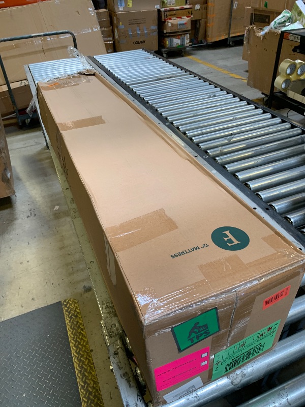 Photo 1 of Zinus 12 Inch Full Green Tea Memory Foam Mattress [New Version], Fiberglass Free, Medium Firm Feel, Zoned Pressure Relief, Certified Safe Foams & Fabric, Mattress in A Box