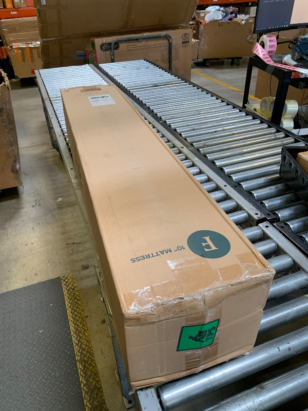 Photo 1 of Zinus 10 Inch Full Green Tea Memory Foam Mattress [New Version], Fiberglass Free, Medium Firm Feel, Zoned Pressure Relief, Certified Safe Foams & Fabric, Mattress in A BoxB0CKYYL8B9
