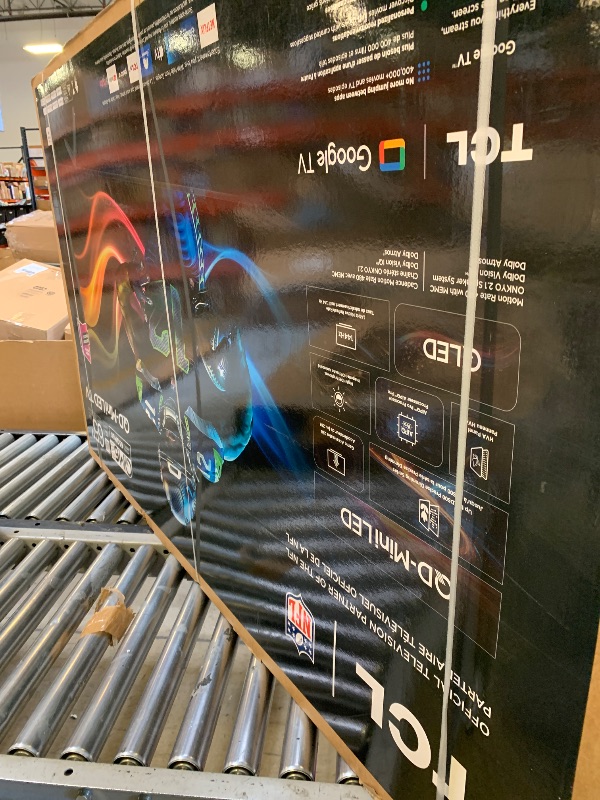 Photo 1 of TCL 65 Inch Class QM6K Series | Mini LED QLED 4K HDR | 65QM6K, 2025 Model | 120HZ-144HZ High Brightness Smart Google TV Dolby Atmos Onkyo Audio | Voice Remote Alexa Gaming Streaming Television