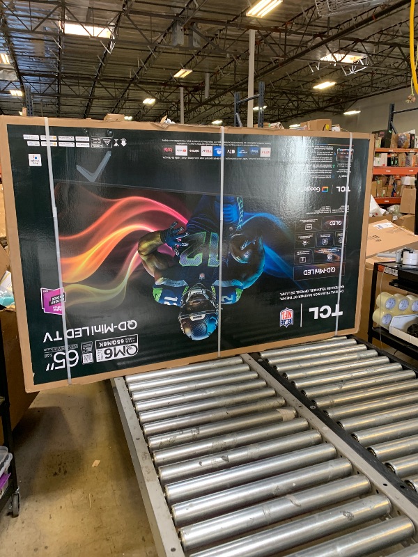 Photo 1 of TCL 65 Inch Class QM6K Series | Mini LED QLED 4K HDR | 65QM6K, 2025 Model | 120HZ-144HZ High Brightness Smart Google TV Dolby Atmos Onkyo Audio | Voice Remote Alexa Gaming Streaming Television