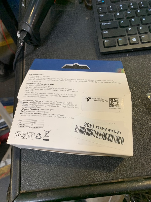 Photo 1 of Valuetoner Remanufactured Ink Cartridge Replacement for HP 901 Ink Cartridges 901XL Compatible for HP Officejet 4500 G510a J4524 J4540 J4550 J4580 J4624 J4640 J4680 Printer (1 Black, 1 Color, 2 Pack)