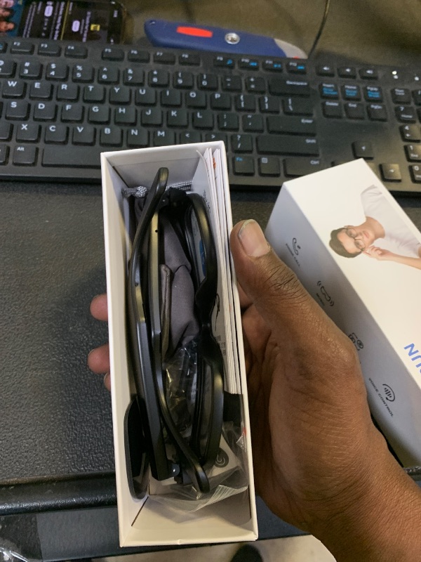 Photo 1 of KWENRUN AI Smart Glasses with 8MP Camera, 4K Video & HD Photo, Bluetooth Audio, AI Voice Assistant, Real-Time Translation, Object Recognition, Noise-Cancel Calls, Photochromic +2 Sunglasses Lenses