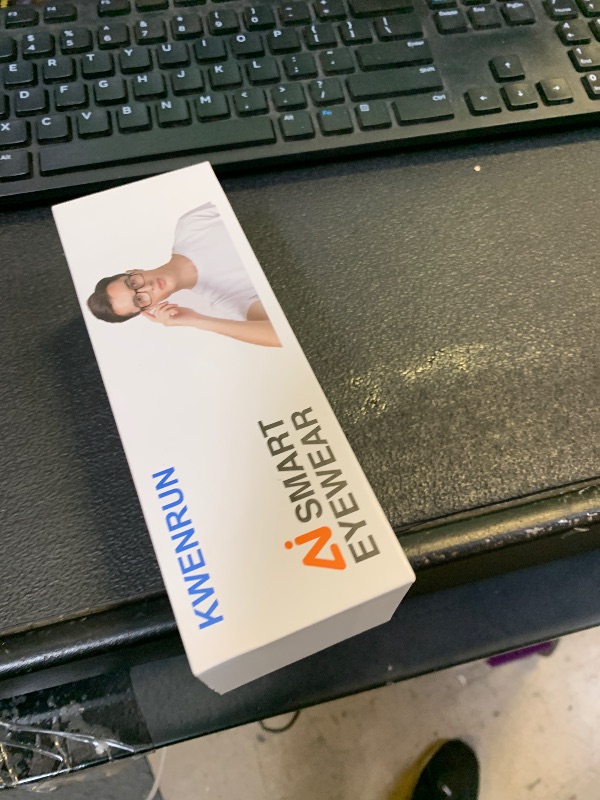 Photo 1 of KWENRUN AI Smart Glasses with 8MP Camera, 4K Video & HD Photo, Bluetooth Audio, AI Voice Assistant, Real-Time Translation, Object Recognition, Noise-Cancel Calls, Photochromic +2 Sunglasses Lenses