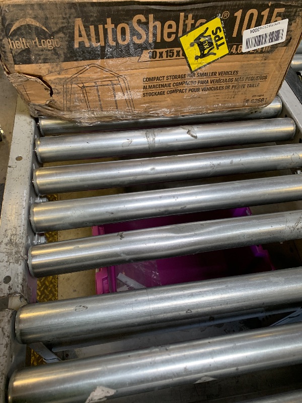 Photo 1 of 10x20ft Heavy Duty Carport, Reinforced Frame, Weatherproof Canopy with Roll-up Ventilated Windows & Sidewalls, Easy Assembly Portable Car Shelter for Garage/Storage/Party
