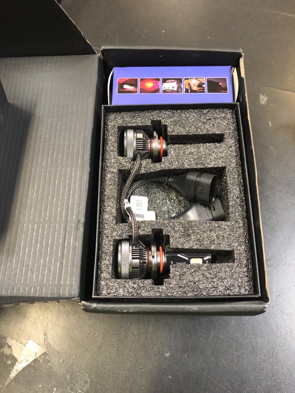 Photo 1 of AWALITED Fits for 2015-2023 Ford F150 High Low Beam Fog Lights Bulbs Combo Pack, 6000K White Plug-and-Play Super Bright Lights Bulbs, Pack of 6