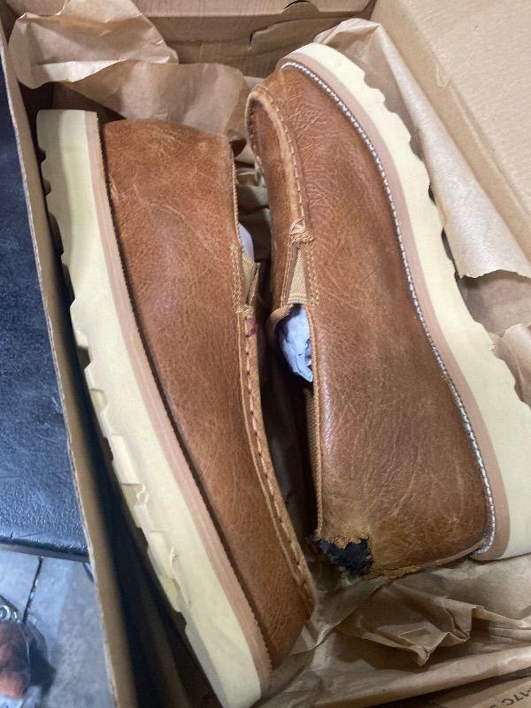 Photo 1 of Twisted X Men's CellStretch Wedge Sole Slip-On, Moc Toe with CellStretch, Tawny Brown, 10.5 M