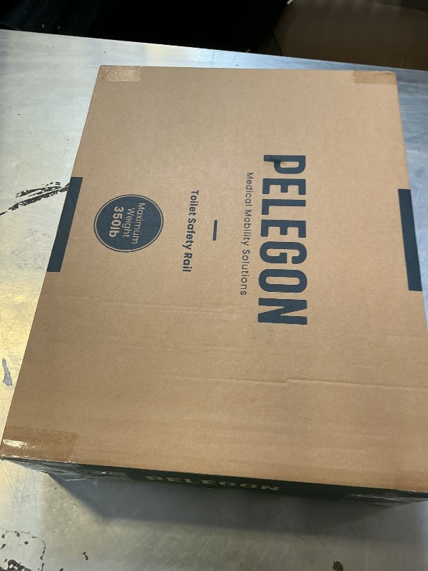 Photo 1 of PELEGON Toilet Safety Rails (350 lb) - Adjustable Toilet Safety Frame & Rails, Toilet Safety Rail for Elderly Adults, Toilet Handles for Seniors, Toilet Bars for Elderly & Handicap