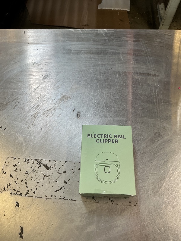 Photo 1 of **USED** Electric Nail Clipper & Nail File: Automatic Trimmer with LED Light, Built-in Storage, USB Rechargeable, Gently Trims Thick Nails - Safe for Baby, Kids, Adults, Seniors - Baby Electric Nail File