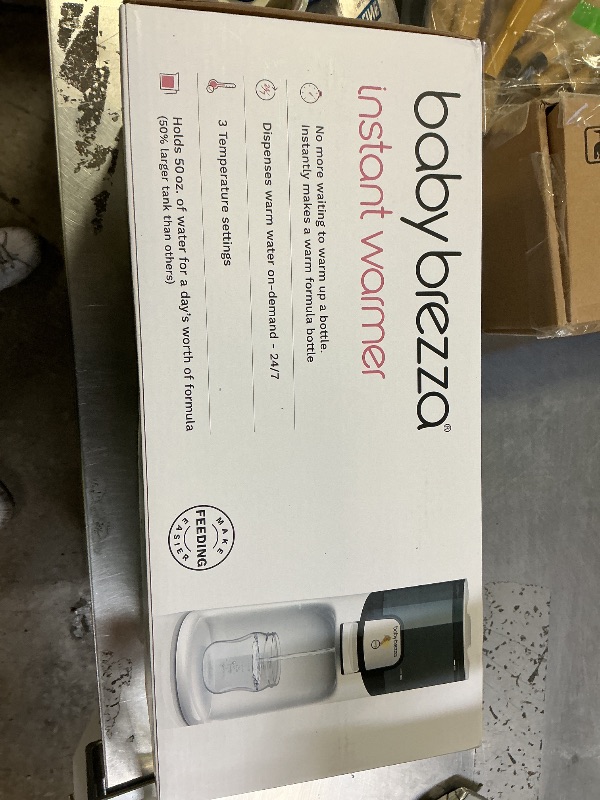 Photo 1 of Baby Brezza Instant Baby Bottle Maker with 3 Temperature Settings for Formula Warming, 50oz Tank Capacity, 24/7 Warm Water Dispenser, Electric Kettle Alternative