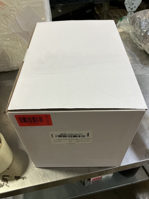 Photo 1 of 1 SET SHLPDFM Polished High Volume Aluminum Long Water Pump Fits for Small Block Chevy SBC 283 327 350 383 400 V8