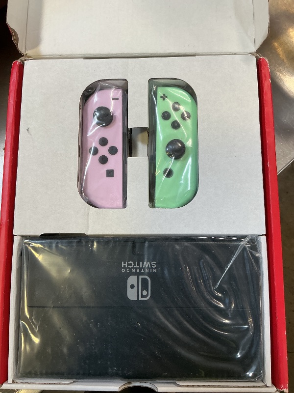 Photo 1 of Nintendo Switch – OLED Model w/White Joy-Con