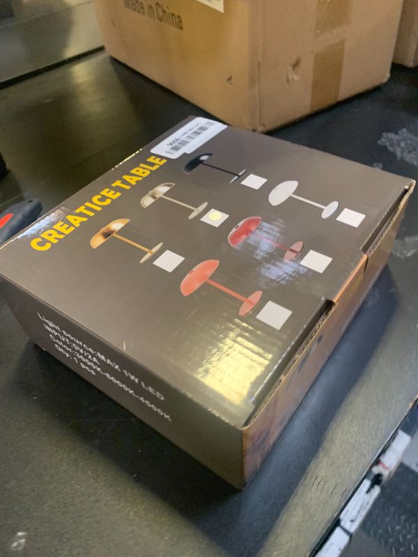 Photo 1 of **DAMAGED** JHWDHD Portable Mushroom Table Lamp with 5200mAh Battery, Cordless LED Night Light with Stepless Dimming, 3 Color Modes & Adjustable Height for Bedroom, Patio, Bar Decor and Coffee Shop (Silver-Tall)