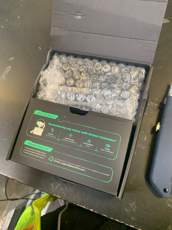 Photo 1 of SOOMFON Stream Controller SE Stream Control Deck with 6 Customizable LCD Macro Keys to Trigger Actions in OBS Twitch YouTube for Content Creators Streaming Gaming Compatible with PC & Mac