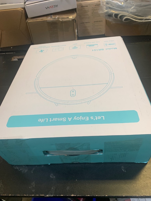 Photo 1 of MAMNV Robot Vacuum and Mop Combo, 2 in 1 Robotic Vacuum Cleaner with Schedule, App/Alexa/Voice Control, Ideal for Hard Floor, Pet Hair, Carpet