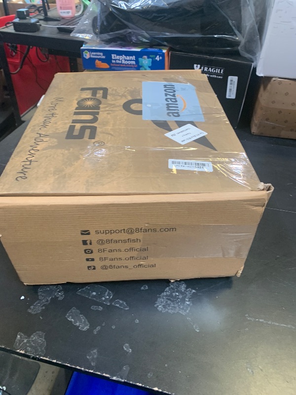 Photo 1 of 8 Fans Hunting Waders, Neoprene Chest Wader, Waterproof Bootfoot Fishing Waders for Men & Women with 1000G Rubber Boots,No Built-in Light (Next Camo Evo(s), 12)