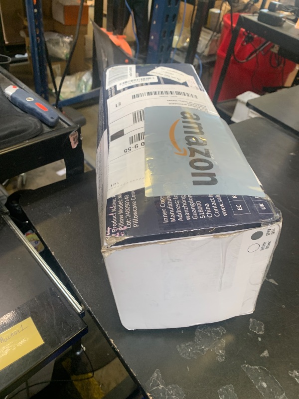 Photo 1 of Eliteguard Side Sleeper Pillow with Arm Hole, Shoulder Relief System, Arm Pillow for Neck and Shoulder Pain, Premium Memory Foam, Suitable for Side, Back and Stomach Sleepers - Grey