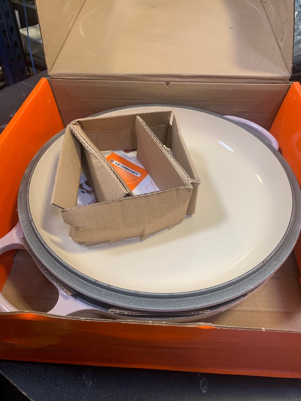 Photo 1 of Le Creuset Enameled Cast Iron Signature Braiser, 3.5 qt., Shallot