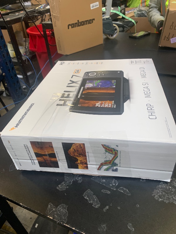 Photo 1 of Humminbird Helix 7 G4 GPS Fish Finder with Transducer, MEGA Side Imaging