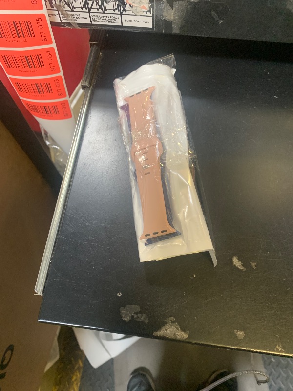 Photo 1 of **INCOMPLETE** Silicone Bands Compatible with Apple Watch 38mm 40mm 41mm 42mm 44mm 45mm 46mm 49mm Women Men, Soft Waterproof Replacement Wrist Sport Band for iWatch Series 11 10 9 8 7 6 5 4 3 2 1 SE Ultra