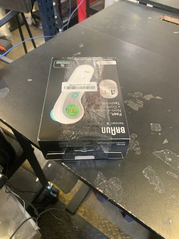 Photo 1 of Braun No Touch and Forehead Thermometer - Touchless Thermometer for Adults, Babies, Toddlers and Kids, Color-Coded Fever Guidance, Fast, Reliable, and Accurate Results