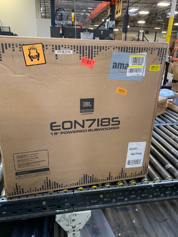 Photo 1 of JBL Professional EON718S Powered PA Subwoofer with Bluetooth, 18-inch, Wired Electric, Black