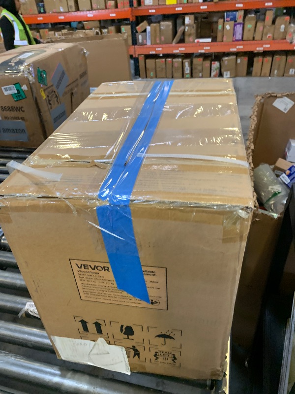 Photo 1 of VEVOR Thickness Planer, Two-Blade, 13" Width Worktable Benchtop Planer, 15-Amp 2000W Powerful Motor, 12" Extended Infeeding Table, Low Noise for both hard & soft wood material removal