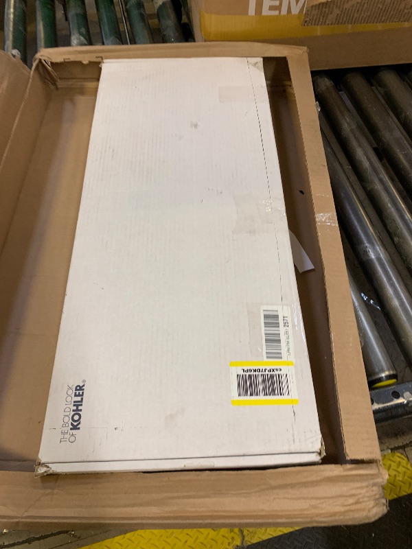 Photo 1 of KOHLER 23765-BMB Tone Semi Professional Kitchen Faucet, Matte Black Moderne Brass