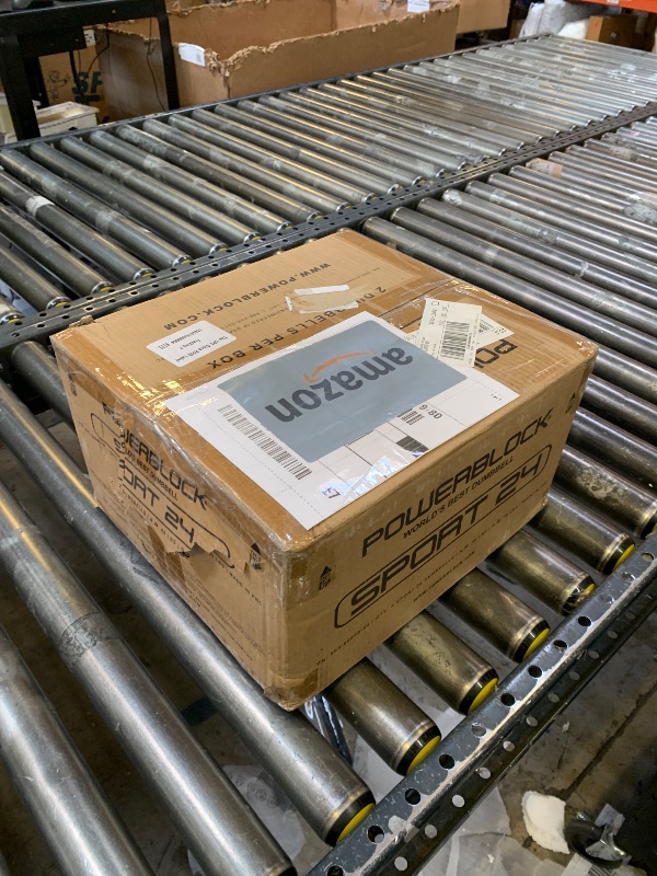 Photo 1 of PowerBlock Sport 24 Adjustable Dumbbells, Sold in Pairs, 3-24 lb. Durable Steel Build, Innovative At Home Workout Equipment, All-in-One Exercise Product, Strength Training