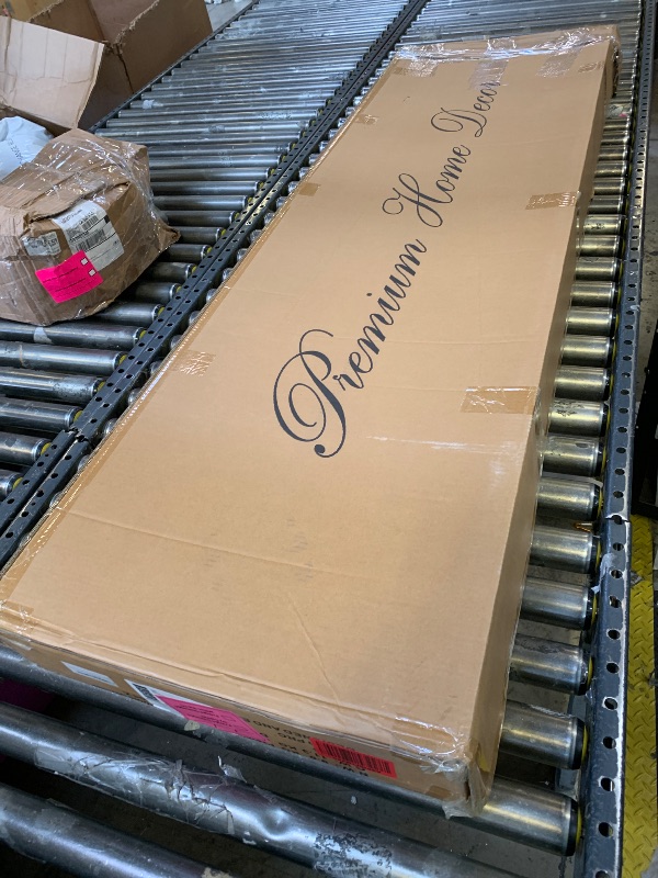 Photo 1 of Premium Home 4-Panel Room Divider – Rustic Brown Barn Door, X Pattern Folding Privacy Screen, Partition Wall